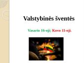 Lietuvos Respublikos valstybinės šventės 2 puslapis