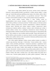 Viešojo sektoriaus programų vertinimo ypatumai 6 puslapis