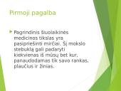 Pirmoji pagalba (skaidrės)