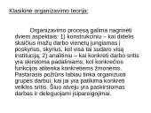 Žmonės ir vadovavimas. Struktūra ir technologija