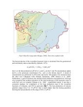 Geothermal potential of hot granites of Lithuania 8 puslapis