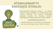 Atsinaujinantys energijos ištekliai (pristatymas) 2 puslapis