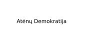 Atėnų demokratija (skaidrės)