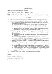Asmenybės laikysena ribinėse situacijose (B. Sruoga, Salomėja Nėris, V. Mykolaitis-Putinas). Kalba su planu