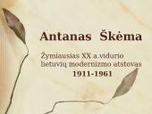 Antanas Škėma (pristatymas)