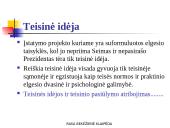 Teisės samprata, pagrindiniai požymiai, funkcijos ir principai. Teisinės būties lygmenys 16 puslapis