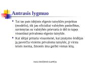 Teisės samprata, pagrindiniai požymiai, funkcijos ir principai. Teisinės būties lygmenys 19 puslapis