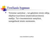Teisės samprata, pagrindiniai požymiai, funkcijos ir principai. Teisinės būties lygmenys 20 puslapis