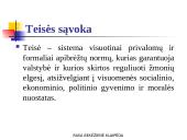 Teisės samprata, pagrindiniai požymiai, funkcijos ir principai. Teisinės būties lygmenys 9 puslapis