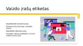 Interneto etiketas. Skaidrės 9 puslapis