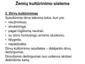 Dirvų kultūrinimas ir dirvožemio kokybė  11 puslapis