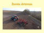 Žemės dirbimas. Skaidrės