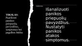 Panika ir panikos sutrikimas: panikos atakos pavyzdys, simptomai ir psichologinės pagalbos būdai 2 puslapis