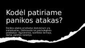 Panika ir panikos sutrikimas: panikos atakos pavyzdys, simptomai ir psichologinės pagalbos būdai 7 puslapis