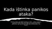 Panika ir panikos sutrikimas: panikos atakos pavyzdys, simptomai ir psichologinės pagalbos būdai 9 puslapis