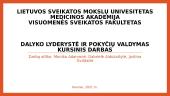 Lyderystė ir pokyčių valdymas 18 puslapis