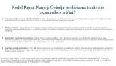 Tradicinė ekonomika Papua Naujojoje Gvinėjoje 4 puslapis