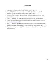 Nuostatų įvertinimas pagal semantinio diferencialo skalę (laboratorinis darbas) 15 puslapis