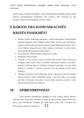 Tarpkultūrinė komunikacija. Verslo įmonės komunikacijos strategijos analizė krizės situacijoje 10 puslapis