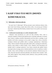 Tarpkultūrinė komunikacija. Verslo įmonės komunikacijos strategijos analizė krizės situacijoje 6 puslapis