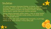 Knygos pristatymas. Jostein Gaarder  „Mergaitė su apelsinais“ 3 puslapis