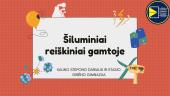 Šiluminiai reiškiniai gamtoje