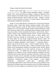 Žmogaus vaizdavimas katastrofų literatūroje (Balys Sruoga)