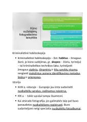 Kriminalistinis vaizdo fiksavimas 7 puslapis