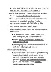 Kriminalistinis vaizdo fiksavimas 8 puslapis