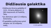 Paukščių takas ir kitos galaktikos. Skaidrės 12 puslapis