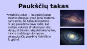 Paukščių takas ir kitos galaktikos. Skaidrės 3 puslapis