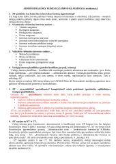 Administracinės teisės egzamino klausimai ir atsakymai