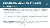 Įmonės kaštai. Trumpojo ir ilgojo laikotarpio kaštai. Produkto savikaina 8 puslapis