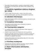 Avarinių veiksmų planas, kai įrankiai krenta iš aukščio 3 puslapis