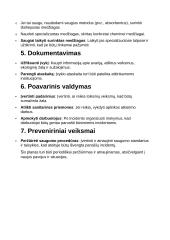 Avarinių veiksmų planas, kai įrankiai krenta iš aukščio 6 puslapis