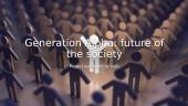 Generation alpha - future of the society