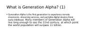 Generation alpha - future of the society 4 puslapis