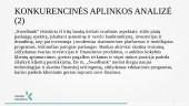 ,,Swedbank” įmonės konkurencinės aplinkos analizė. Skaidrės 8 puslapis