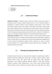 Užsienio investicijų statistinė analizė 4 puslapis