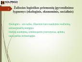Skaidrės. Žaliosios logistikos koncepcijos įgyvendinimas 13 puslapis