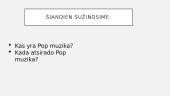 Pop muzika (pristatymas)