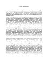 Dėl ko verta aukotis? Kalba