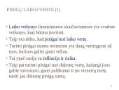 Laiko veiksnys finansiniuose skaičiavimuose