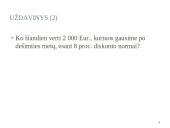 Laiko veiksnys finansiniuose skaičiavimuose 17 puslapis