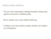 Laiko veiksnys finansiniuose skaičiavimuose 4 puslapis