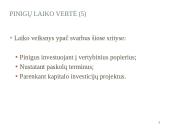 Laiko veiksnys finansiniuose skaičiavimuose 5 puslapis