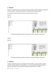 Aštuonių skilčių mikroprocesoriaus komandų sistema ir programavimas (laboratorinis darbas) 6 puslapis