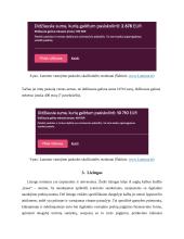 Būsto paskolos ir bankų palyginamoji analizė 12 puslapis