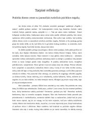 Praktika dienos centre su jaunuoliais turinčiais psichikos negalią