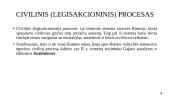 Civilinis (legisakcioninis) procesas: skaidrės 3 puslapis